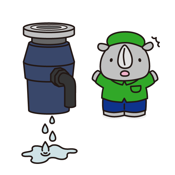 ディスポーザー 水漏れ